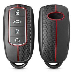 TIGGO 8 - SILICONE KEY CASE RED AND BLACK SET OF 2