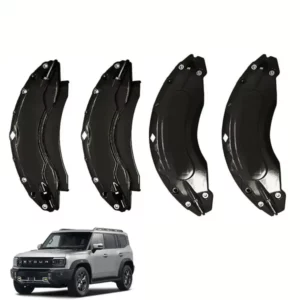 Jetour T2 (25-On) Aluminium Brake Caliper Covers (Black)