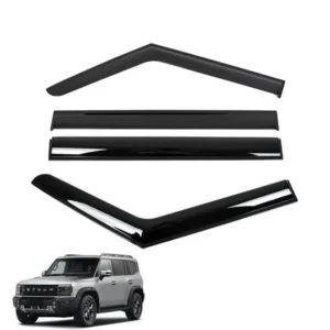 Jetour T2 (25-On) Gloss Black Windshield (4-Piece)